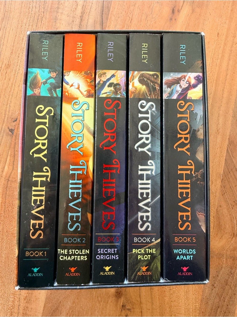 Brand New Story Thieves 5 Book Set by James Riley